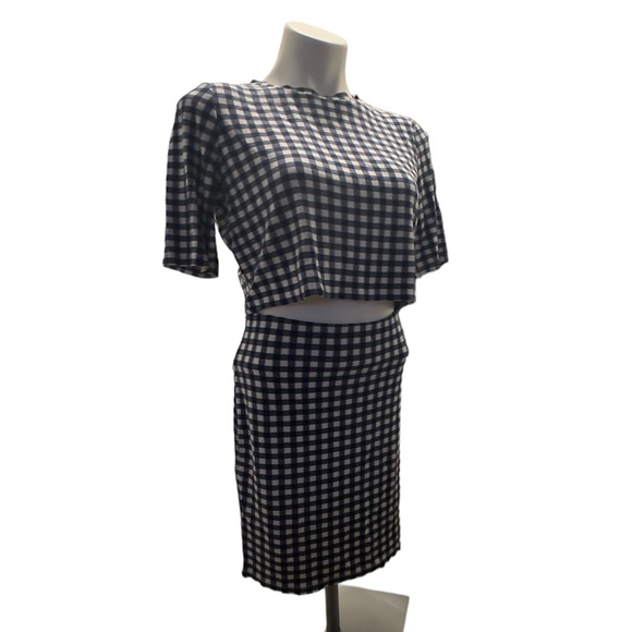 H&M Two Piece Blue White Set M/L - Picture 7 of 7